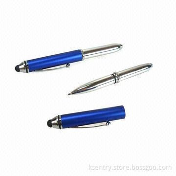 OEM 3-in-1 Laser Stylus Pen for iPhone and iPad/Smartphone/Tablet PC